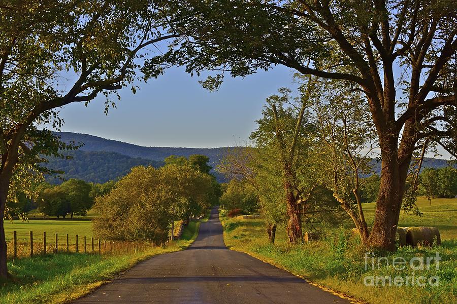 Country Roads Photograph by Tracy Rice Frame Of Mind