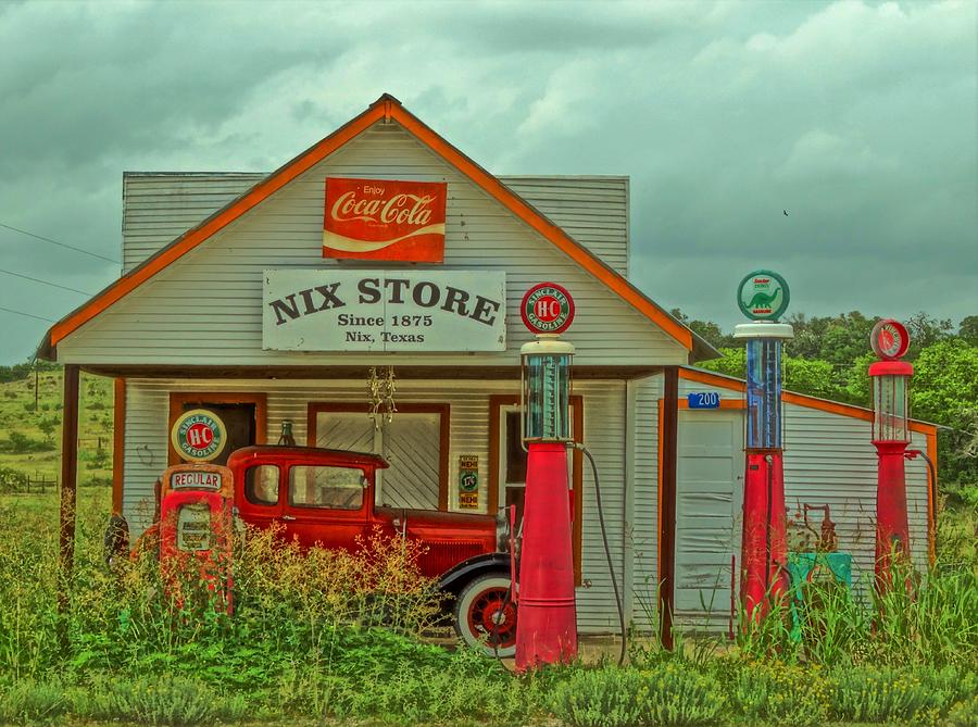 Vintage Photograph - Country Store by Dennis Nelson