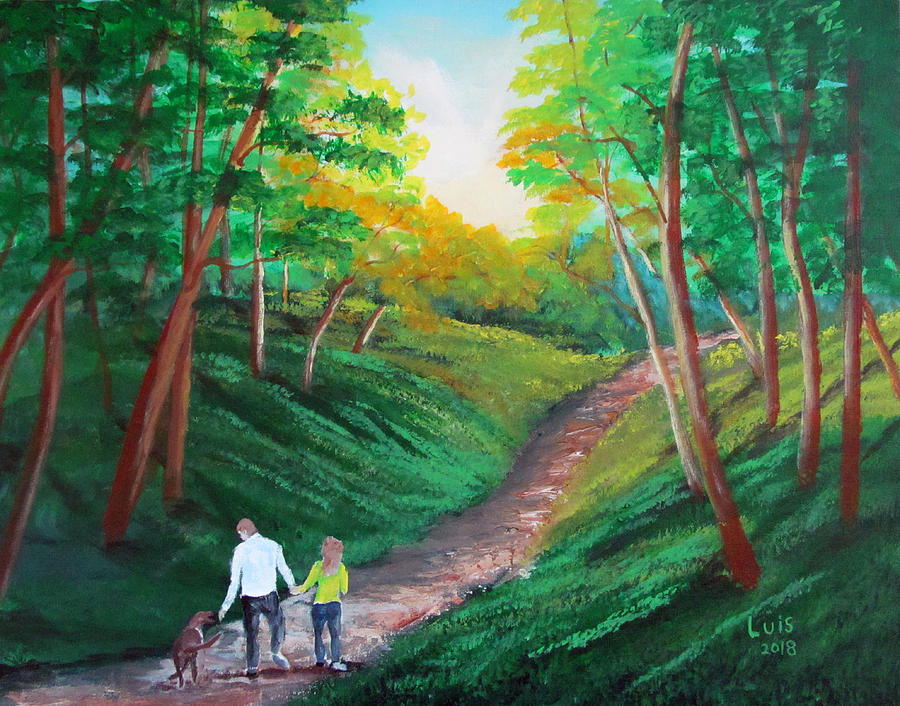 Country Walk by Luis F Rodriguez Country Walk by Luis F Rodriguez