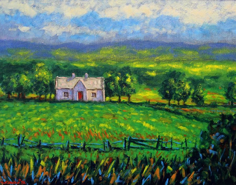 Nature Painting - County Wicklow Ireland by John  Nolan