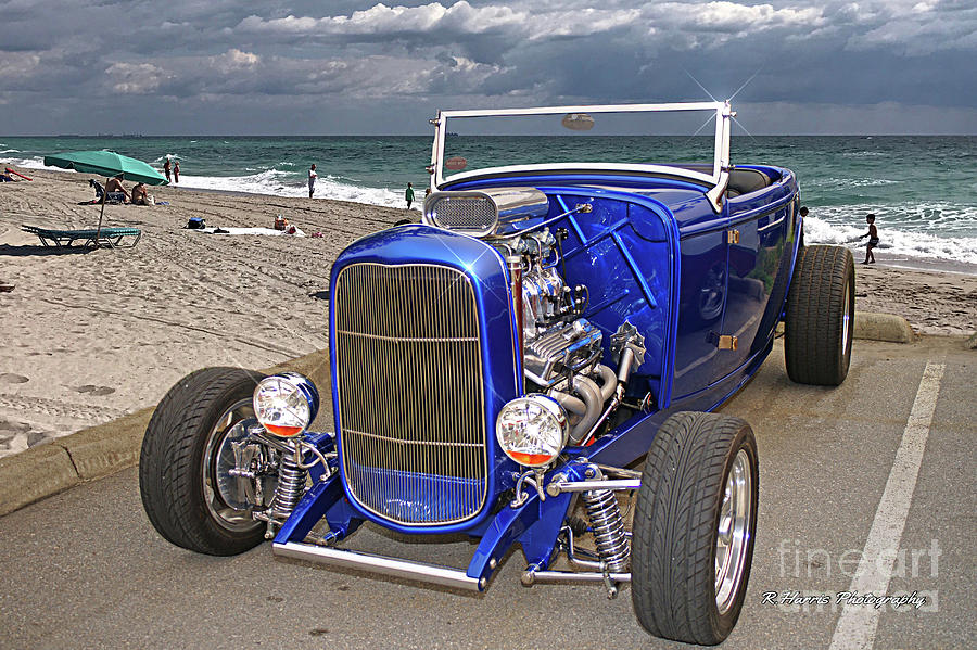 Coupe on the Beach Photograph by Randy Harris
