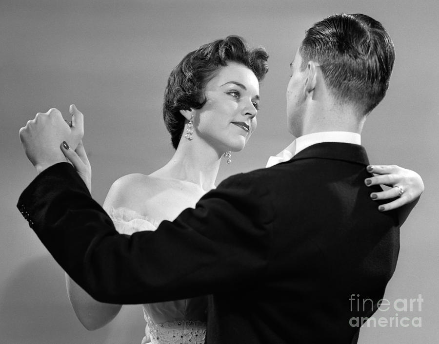 Couple Dancing, C.1950s Photograph by Debrocke/ClassicStock
