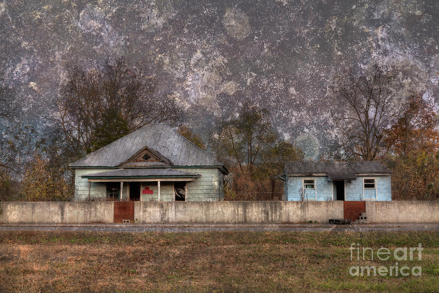 Landscape Photograph - Couple of Houses by Larry Braun