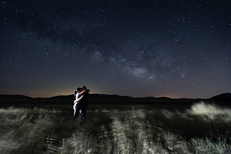 Couple Under the Stars Photograph by Scott Cunningham