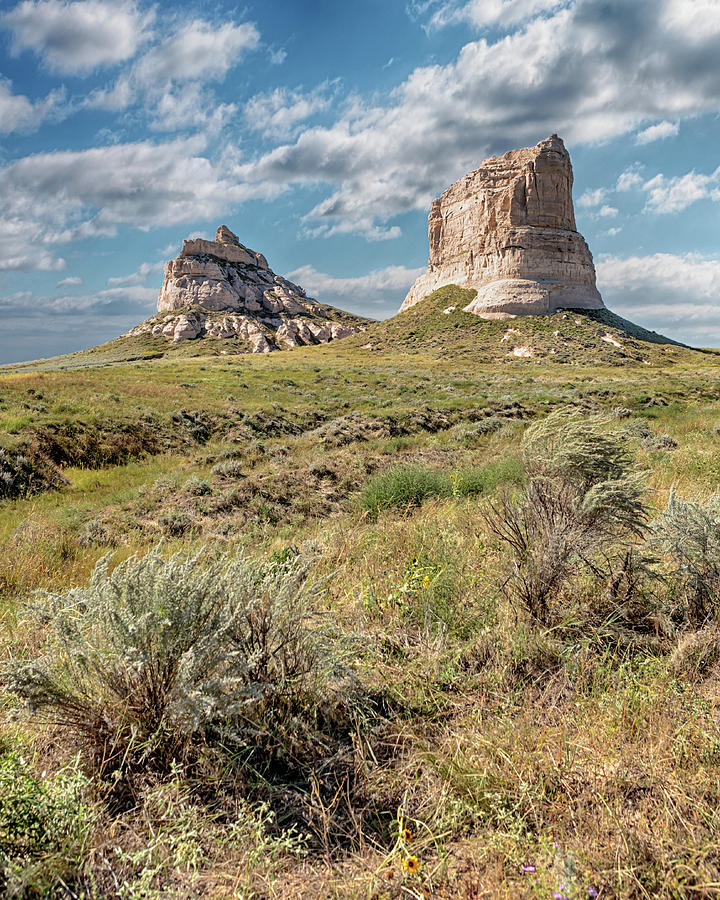 Courthouse and Jail Rocks Photograph by Susan Rissi Tregoning