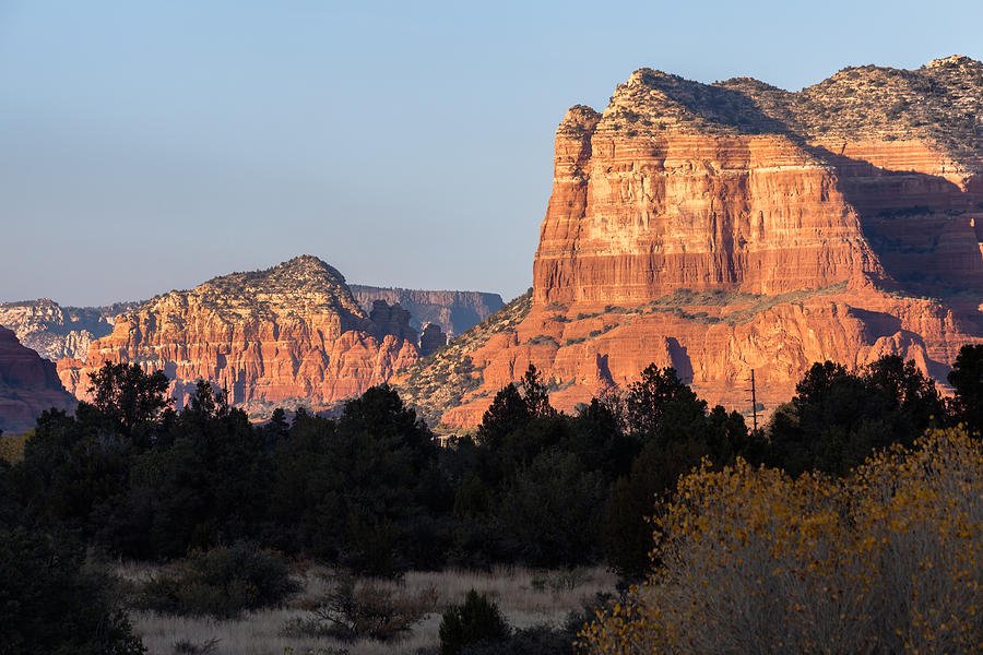 Courthouse Butte From the Ranger Station Photograph by Ed Gleichman