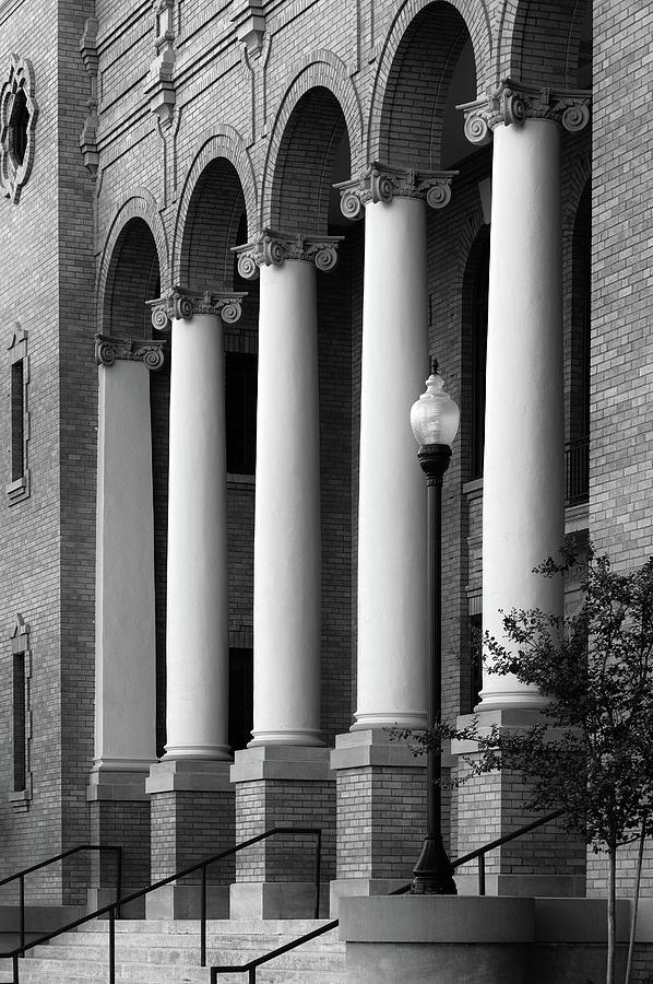Courthouse Columns Photograph by Richard Rizzo