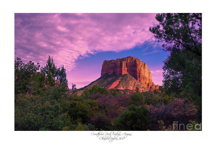 Courthouse Rock Sedona 1 by Chandra Nyleen Courthouse Rock Sedona 1 by Chandra Nyleen