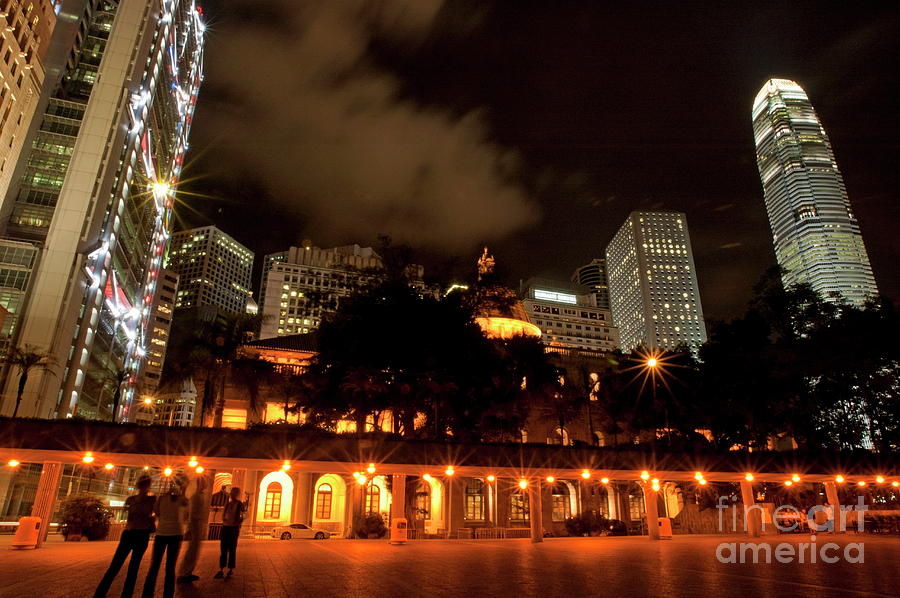 Courtyard in Hong Kong Photograph by Sami Sarkis Photography Courtyard in Hong Kong Photograph by Sami Sarkis Photography