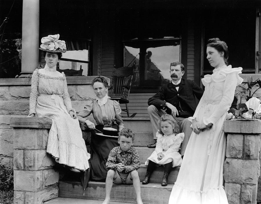 Cousin George and Mary Black Photograph by Frank Fawcett