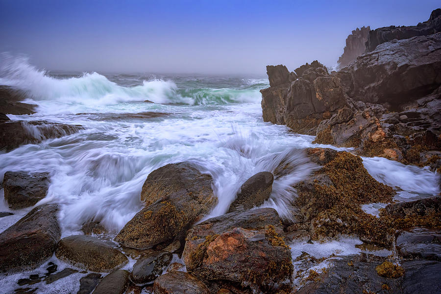 Harpswell Photograph - Cove at Giants Stairs by Rick Berk