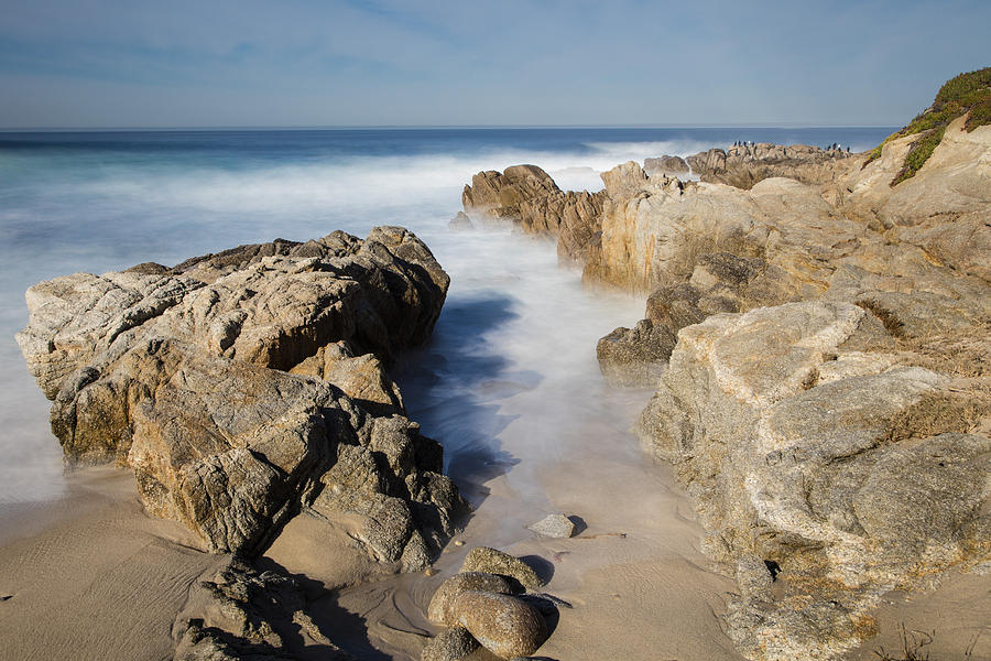 Cove in Monterey CA Photograph by John McGraw