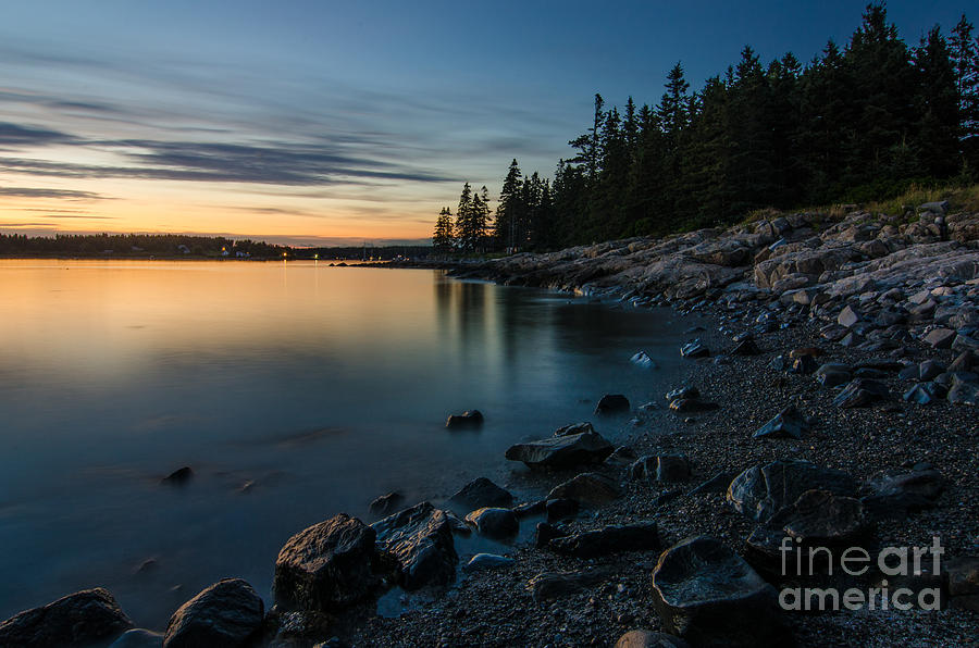 Sunset Photograph - Cove by Paul Noble