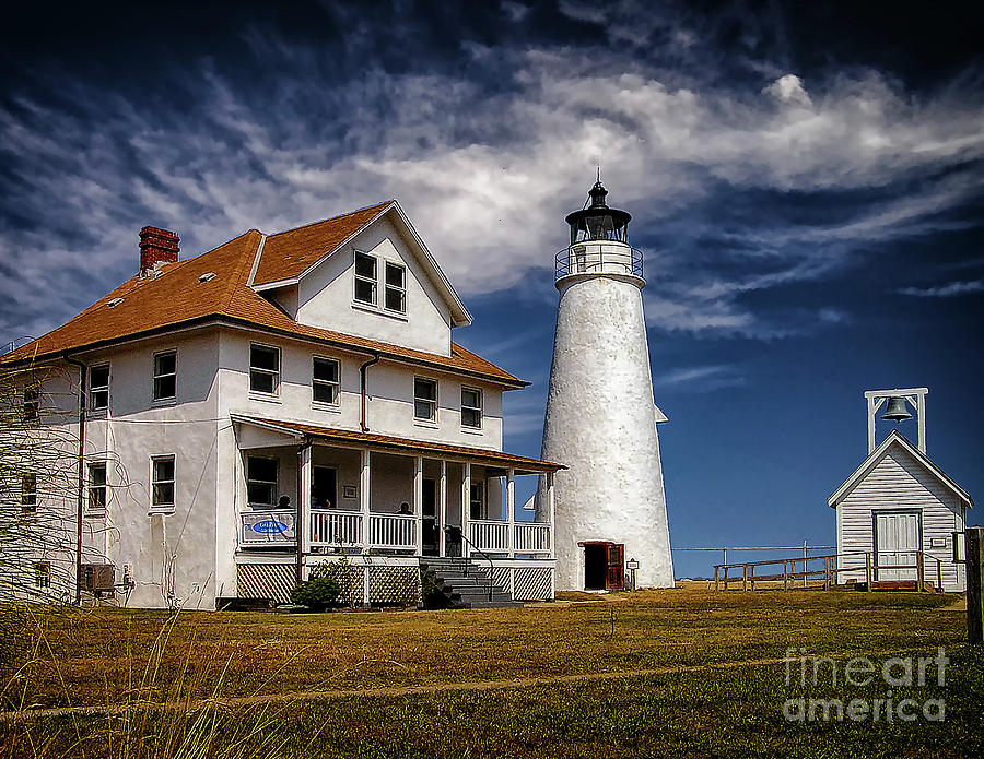 Lighthouse Photograph - Cove Point Lighthouse by Nick Zelinsky Jr