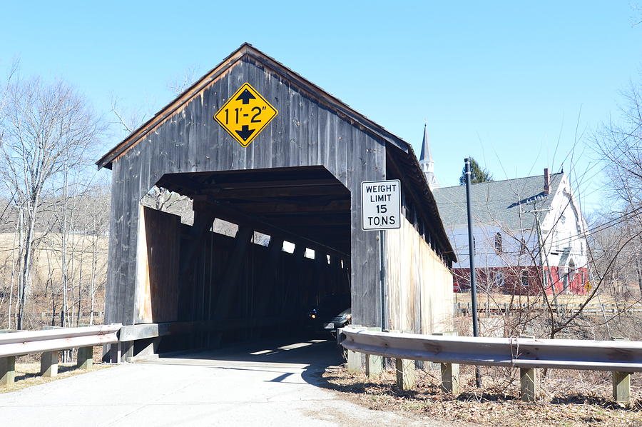 Covered Bridge 1 Photograph by Charles HALL