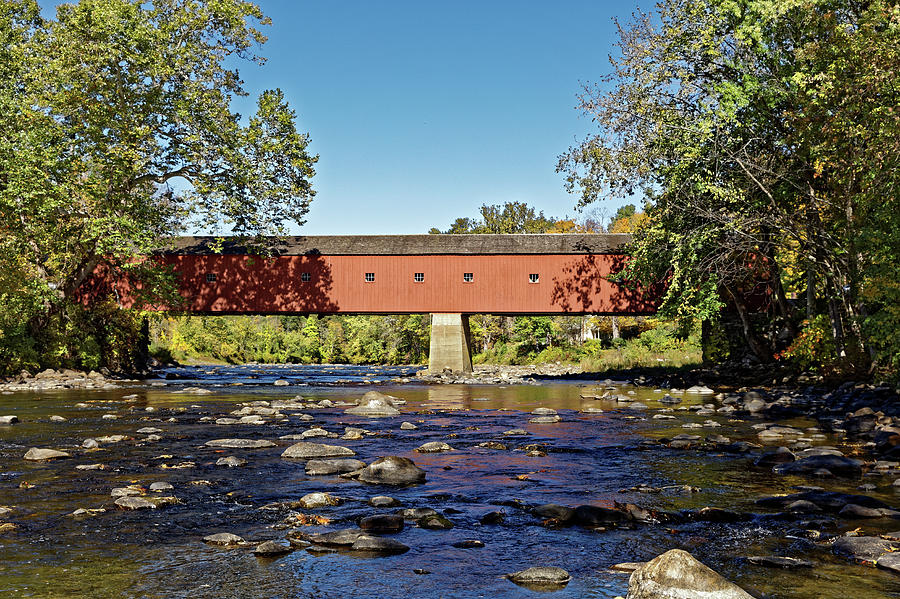 Covered Bridge Photograph by Doolittle Photography and Art