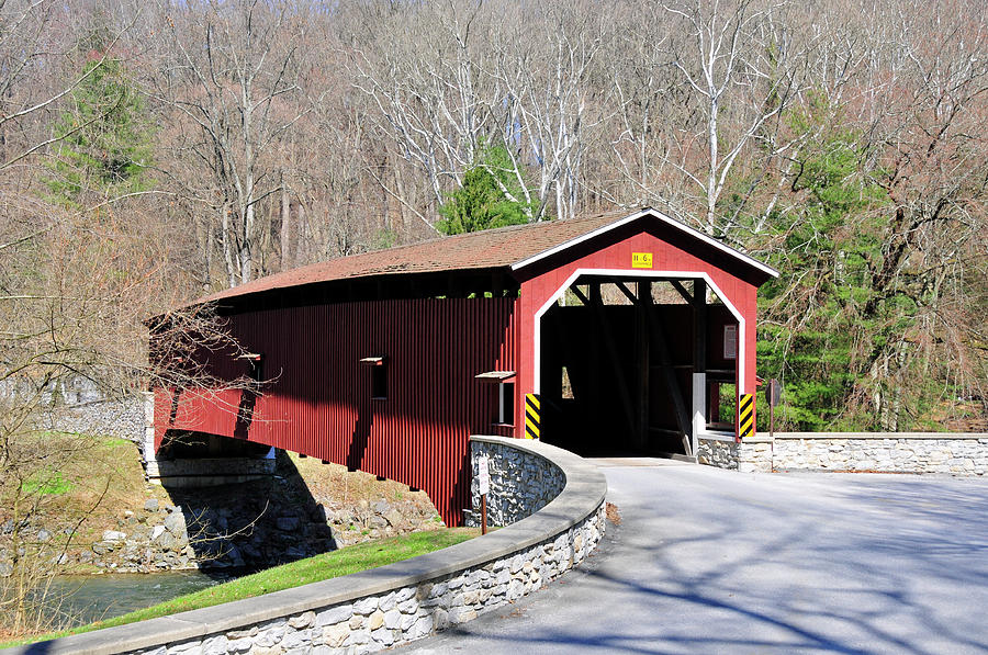 Covered Bridge Photograph by David Arment