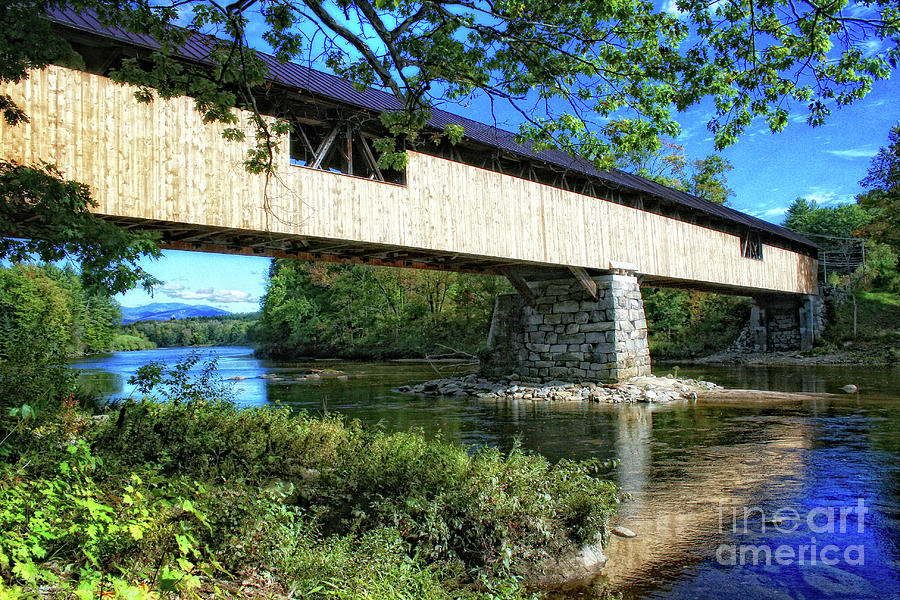 Covered Bridge Photograph by Gina Cormier