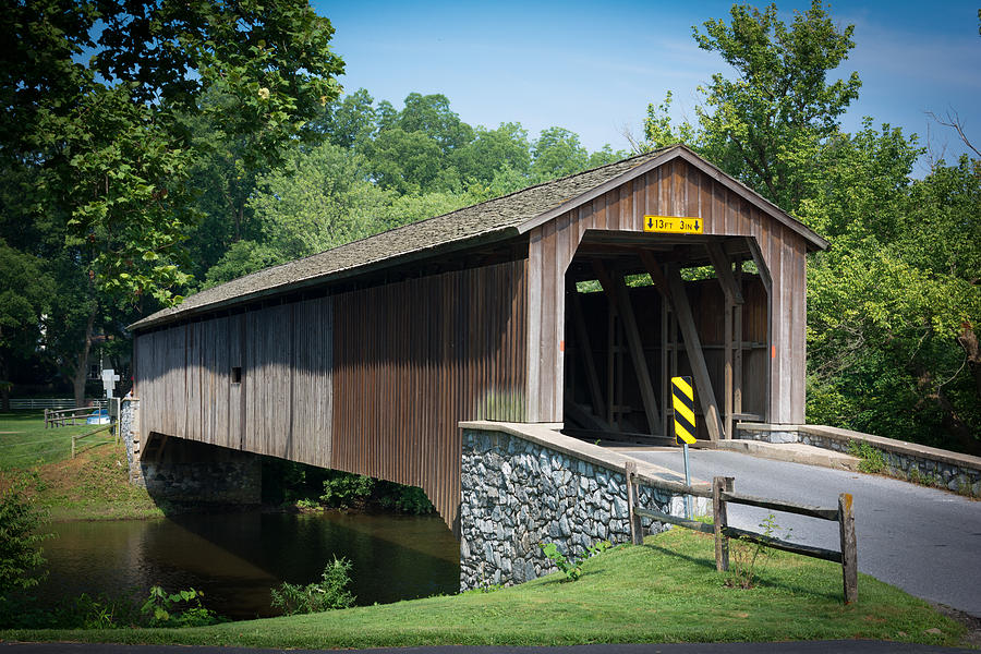 Covered Bridge Photograph by Kenneth Cole