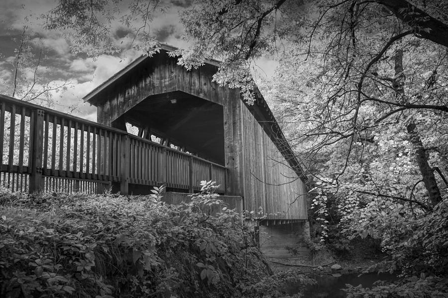 Covered Bridge On The Thornapple River Photograph