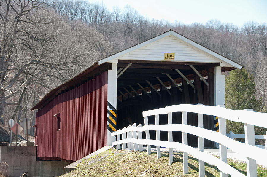 Covered Bridge PA Photograph by David Arment