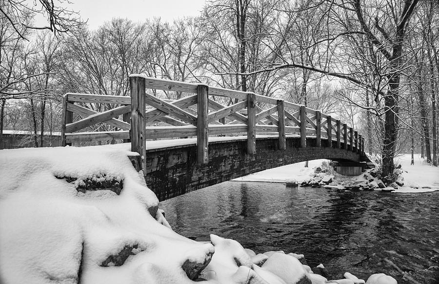 Covered Bridge Park #1 Photograph By Jeff Klingler - Fine Art America