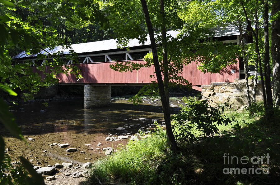 Covered Bridge Photograph by Penny Neimiller