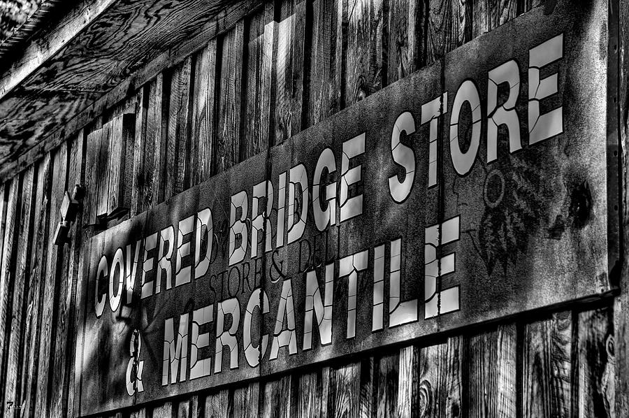 Covered Bridge Store And Mercantile Photograph by Jason Blalock