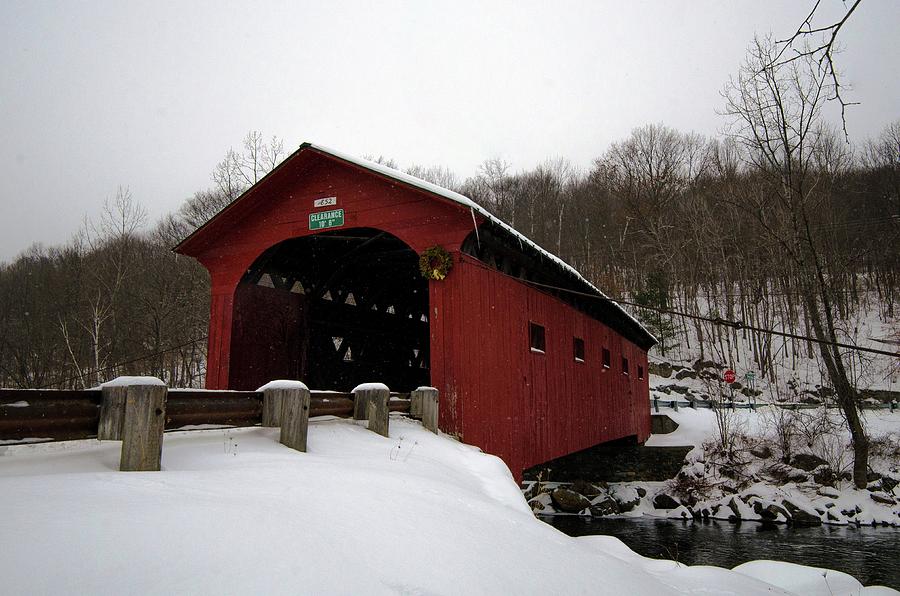 Covered Bridges of Vermont, Arlington's Bridge On The Green Photograph ...