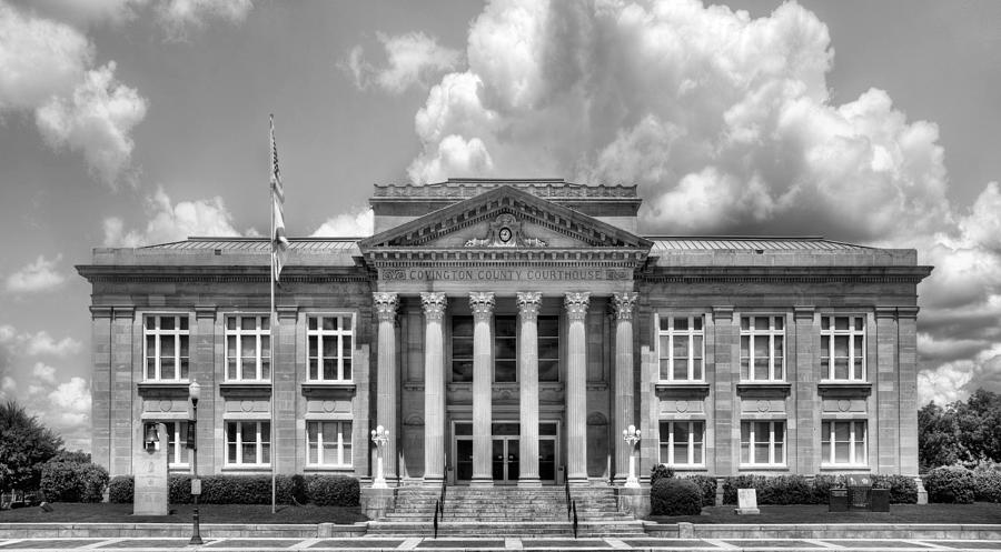 Black And White Photograph - Covington County in Black and White by JC Findley