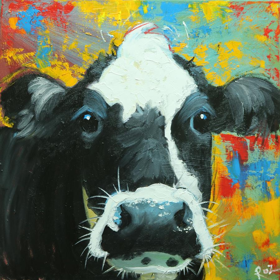 Cow 1171 Painting by Rosilyn Young - Fine Art America