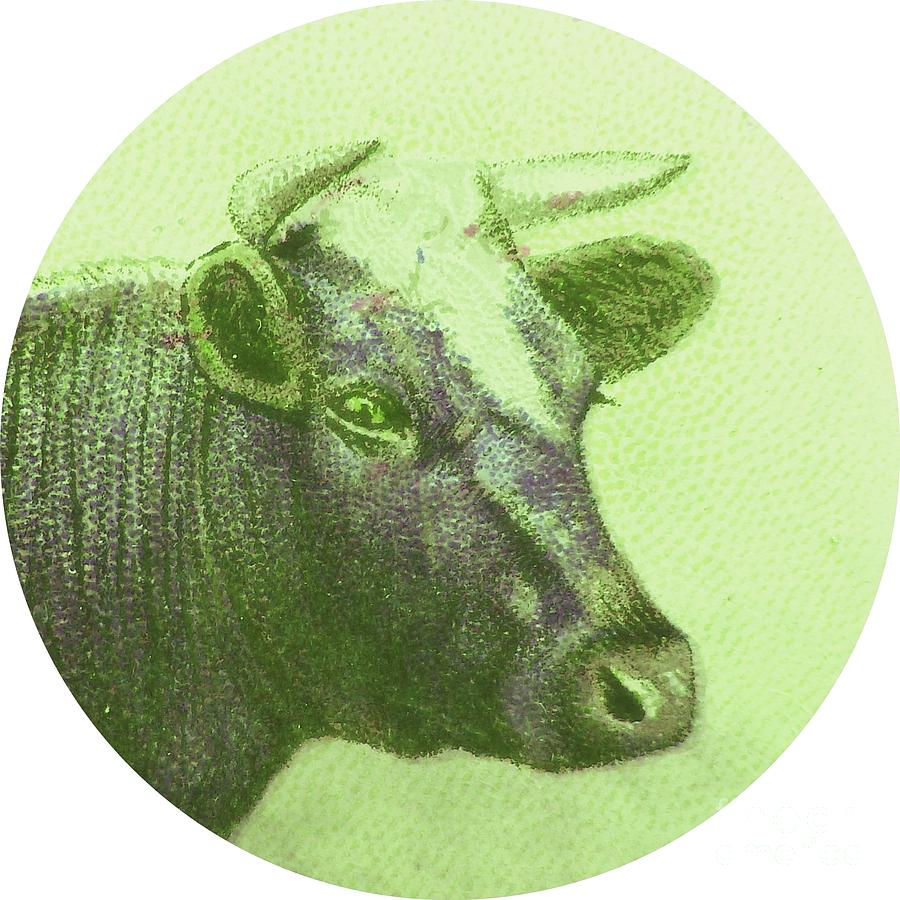 Cow Digital Art - Cow II by Desiree Warren