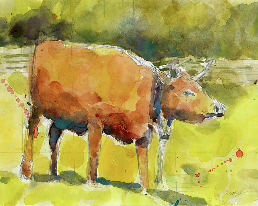 Cow Or Bull You Tell Me? Painting