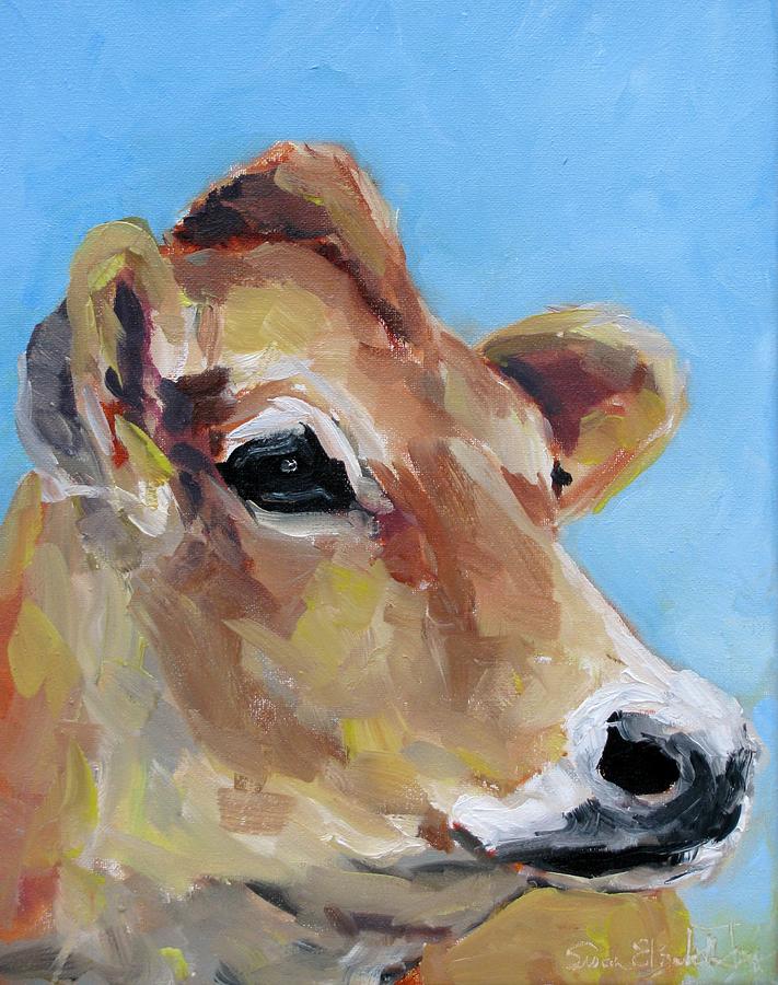 Cow Painting by Susan Elizabeth Jones