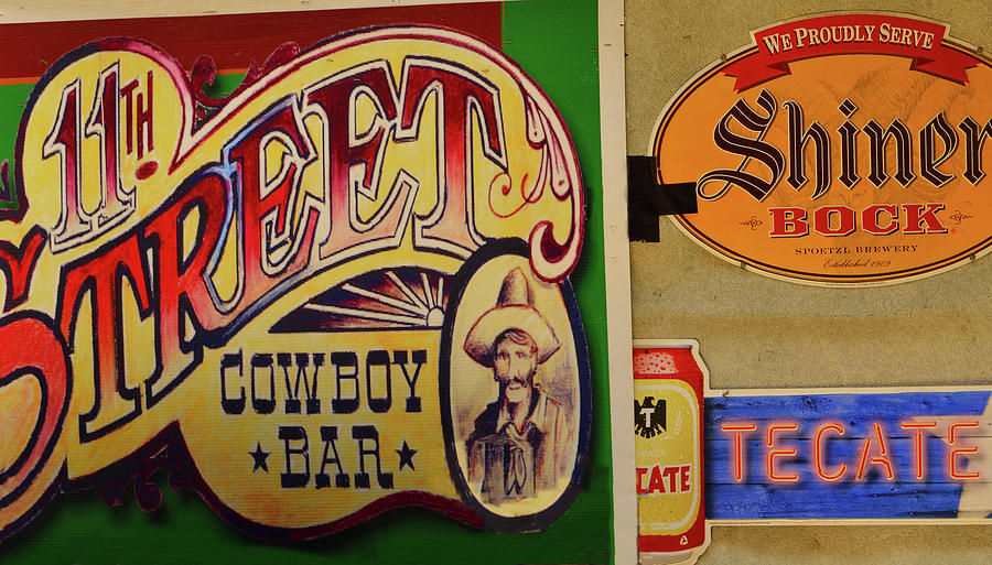 Cowboy Bar and Beer Photograph by Nadalyn Larsen