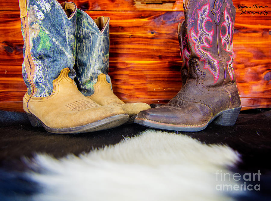 Cowboy Boots Photograph by Metaphor Photo