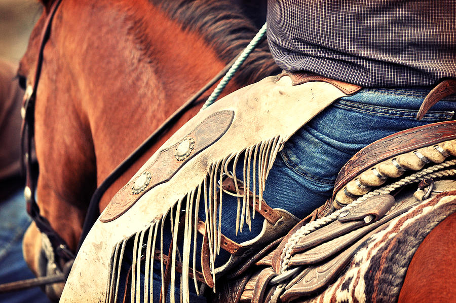 Cowboy Details Edit A Photograph by Erin Calderon - Fine Art America