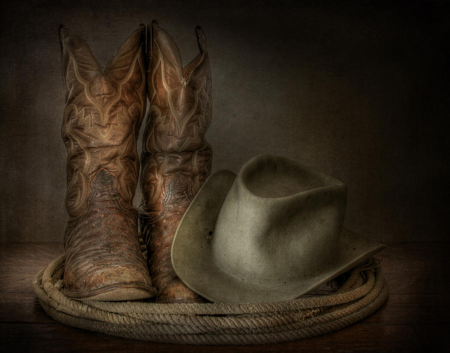 Cowboy Gear Photograph by David and Carol Kelly