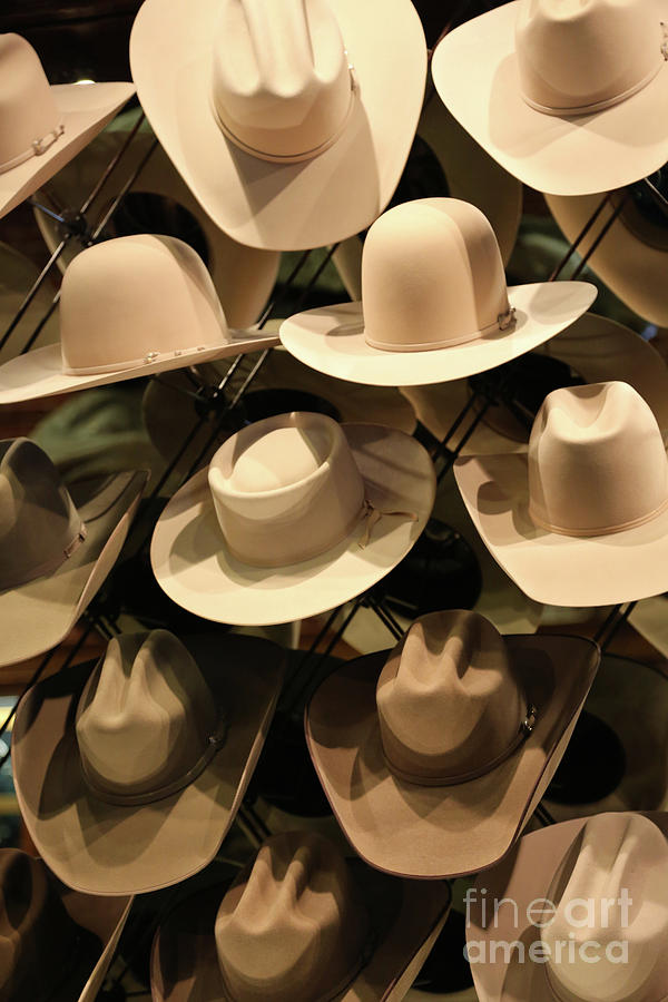 Cowboy Hats Photograph by Carol Groenen