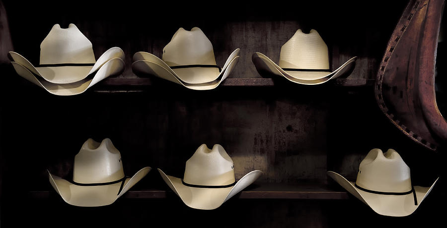 Cowboy Hats Photograph by Gary Warnimont