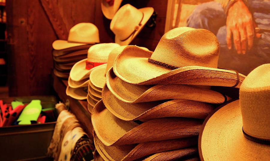 Cowboy Hats Photograph by Judy Vincent - Fine Art America