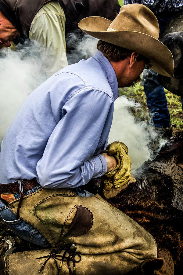Ranch Photograph - Rolling Smoke  by Laine Smith