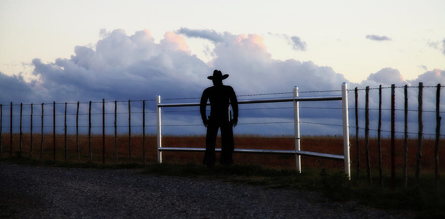 Cowboy on the Ranch Photograph by Toni Hopper
