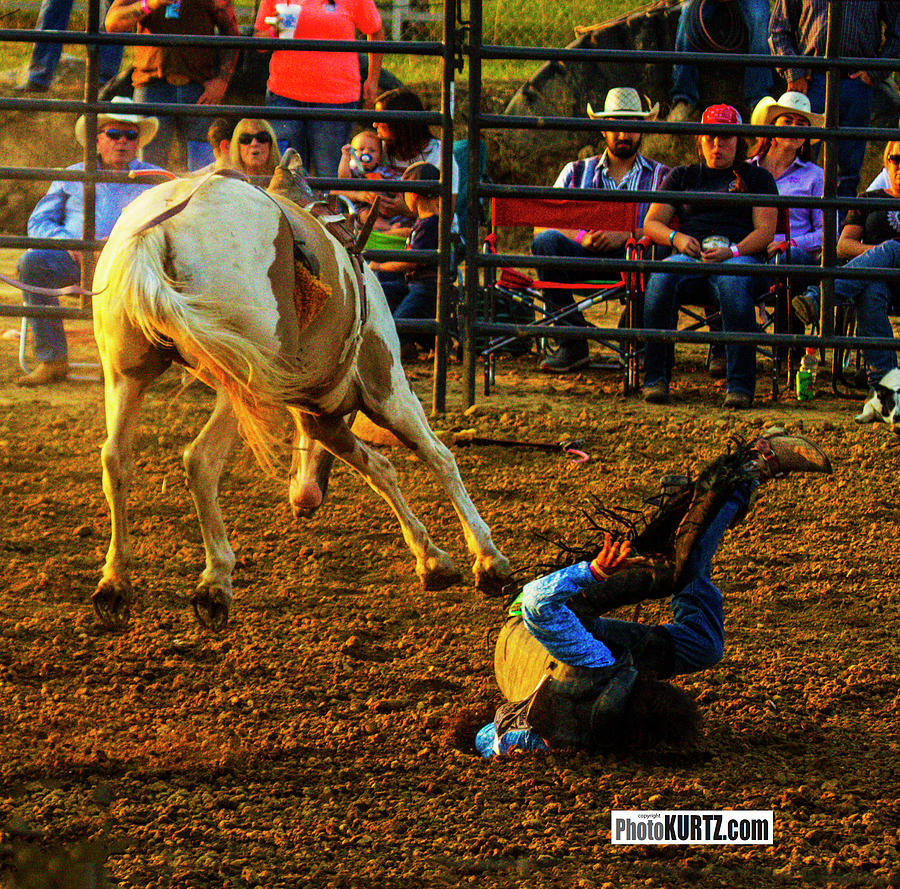Cowboy over easy Photograph by Jeff Kurtz