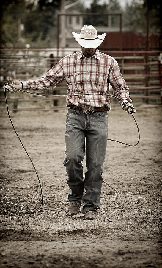 Cowboy Roper II Photograph by Athena Mckinzie