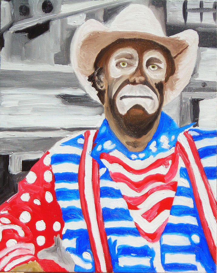 Cowboy Savior Painting