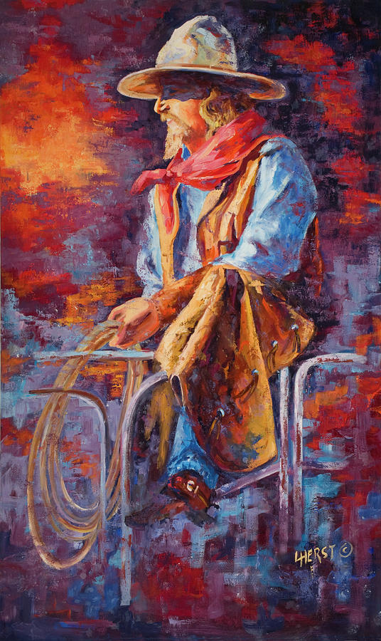 Cowboy Sunrise by LC Herst Cowboy Sunrise by LC Herst