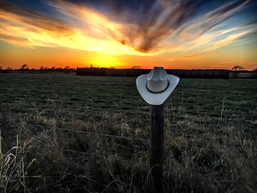 Cowboys sunset Photograph by Kyle Mock | Fine Art America