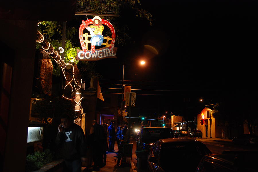 Cowgirl Bar in Santa Fe Photograph by Irina ArchAngelSkaya