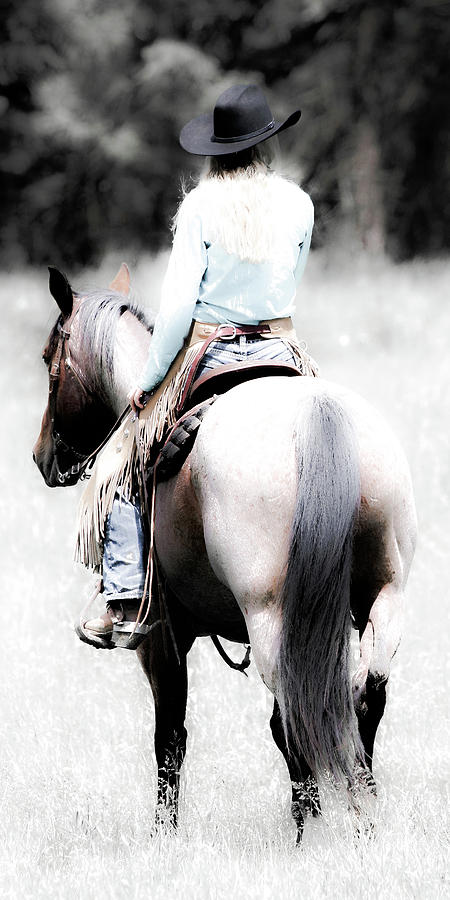 Cowgirl II Photograph by Athena Mckinzie